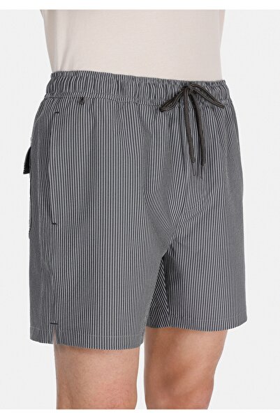 Colin's Чорні чоловічі шорти в смужку Slim Fit