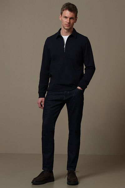 Lufian Ανδρικό φούτερ Dani Navy Blue