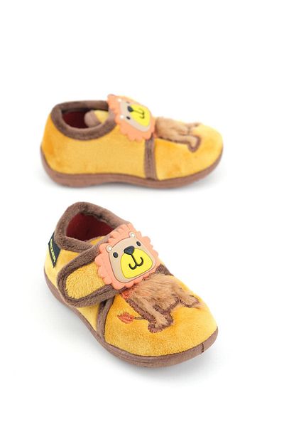 GEZER 03361 Boy Child Baby Winter Velcro School Nursery Slippers Shoes