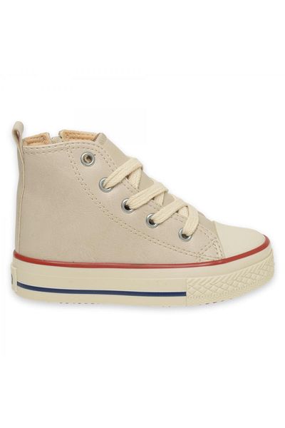 Vicco Μπεζ Monno Booties Μποτάκια