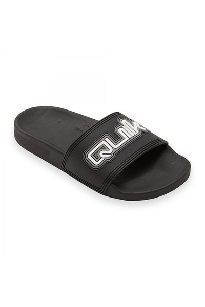 Quiksilver Aqbl 100595 Z Rivi Wordmark Anthracite Unisex Slippers