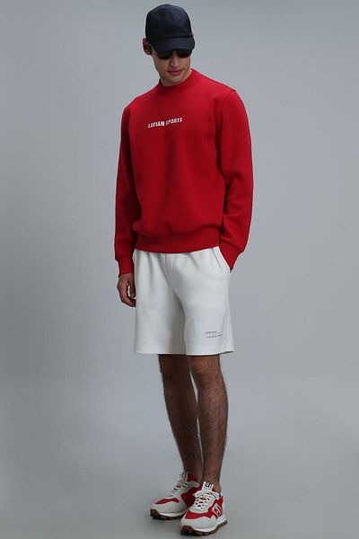 Lufian Star Men's Sweatshirt Red