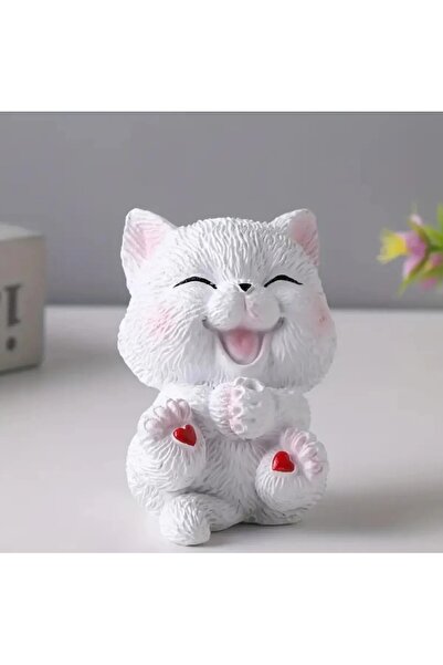 Avcı Hediyelik Şirin Kedi Tütsülük Çubuk Tütsü Dahildir