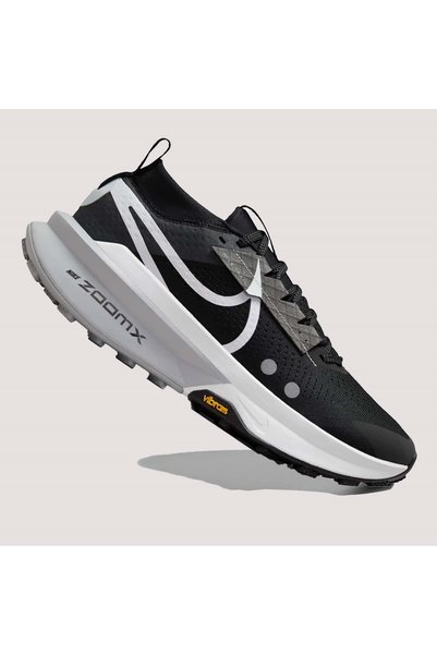 Nike Erkek ZoomX Zegama Trail 2 Koşu Ayakkabısı FD5190001 - Siyah-Beyaz - 44