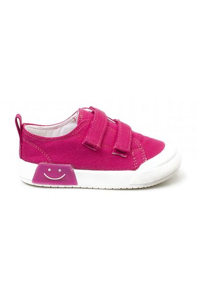 Vicco .b22y251 Luffy Baby Linen Lighted Fuchsia Children's Sports Shoes