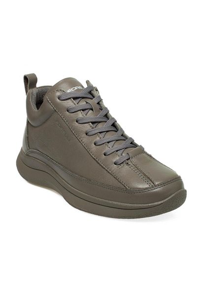 Forelli Neva 27954 Comfort Δερμάτινα Γκρι Γυναικεία Μποτάκια