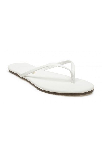 Tkees Tk-2011 Classic Flip Flops White Women's Slippers