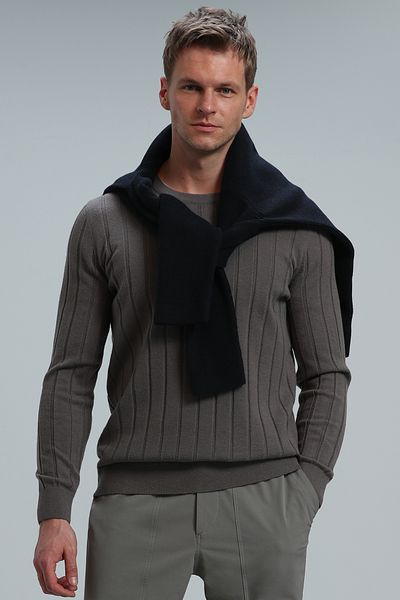 Lufian Best Men's Sweater Mink
