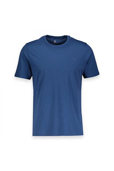 lumberjack Ανδρικό μπλουζάκι 3M M-Ct102 Bsc C Nk 3Fx μπλε