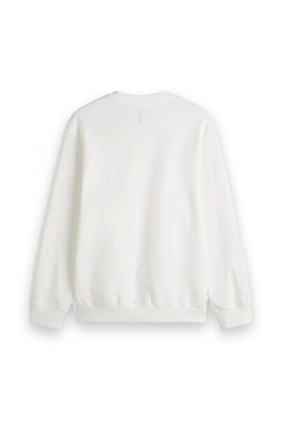 Vans Vn0a7y3u Classic Crew-b Kırık Beyaz Unisex Sweatshirt