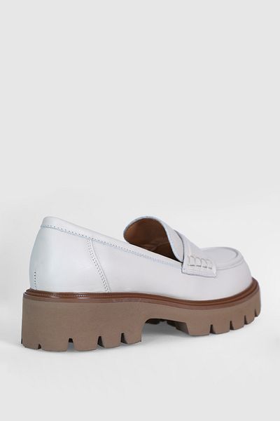 Lufian Ecru Anna Women's Leather Shoes