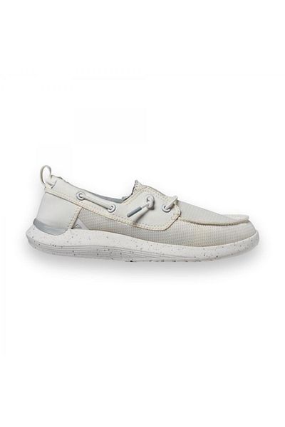 Reef Cj3851 Swellsole Pier - Pantofi albi de barca casual pentru bărbați