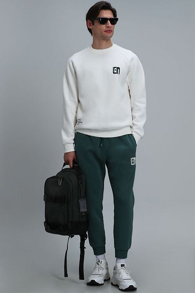 Lufian Ανδρικό φούτερ Owen Off White