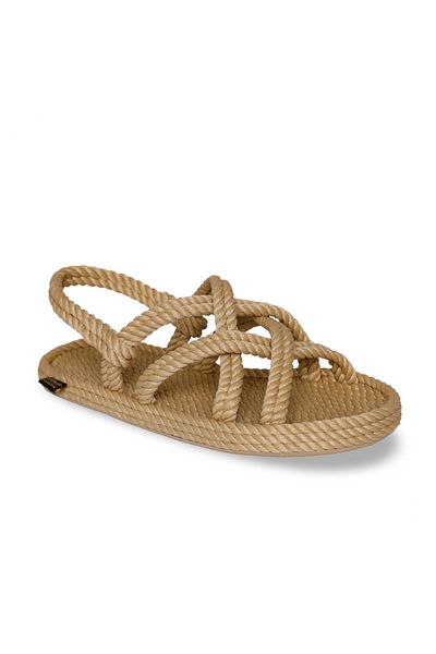 Nomadic Republic Beige Women's Sandals - Bodrum Kt Model