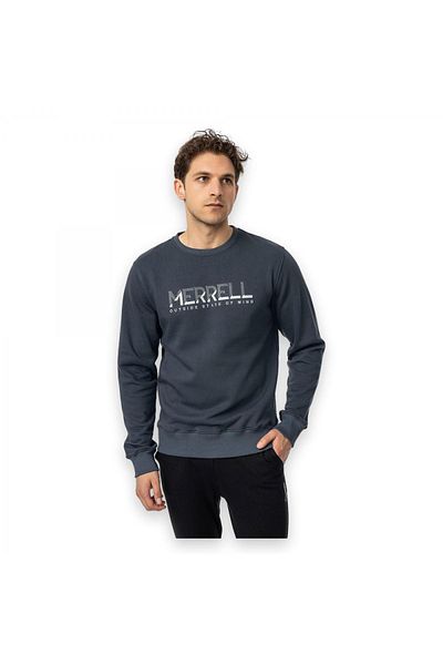 Merrell M25Smithm Outdoor Sweat Gray Men's Sweatshirt