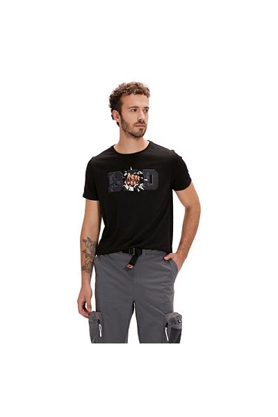 Bad Bear 24.01.07.058 Bang Black Unisex T-Shirt