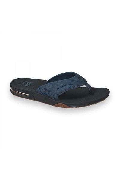 Reef Модел CJ4072 - Мъжки сини чехли, джапанки с отварящ се капак Fanning Design