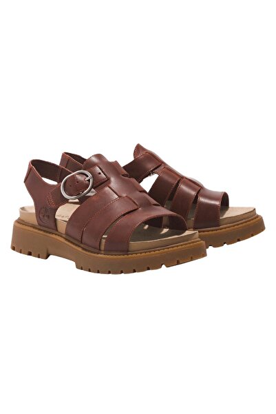 Timberland Tb0a5zkz Clairemont Way Kahverengi Kadın Sandalet