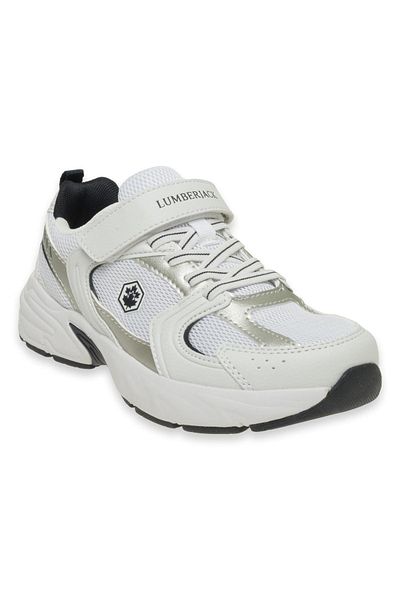 lumberjack 4p Pol-f Jr 4fx Pantofi sport albi pentru fete