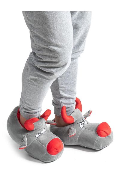 Twigy Aa0608M Boga-2 Gray Men's Slippers