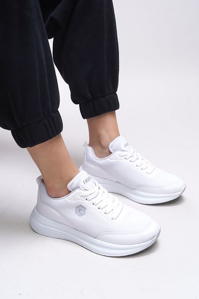 Riccon Pantofi de damă Wydeyr alb - 001215   Model