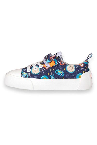 Vicco 346.F24Y141 Filet Linen Blue Children's Sports Shoes