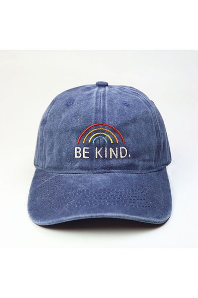 T-FUNNY Be Kind - Pălărie curcubeu lavabilă