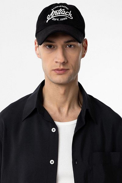 Antioch Black Embroidered Men's Hat