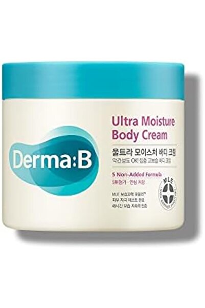 Derma B كريم مرطب للجسم بزيت الزيتون والألانتوين، ترطيب يدوم 48 ساعة للبشرة.