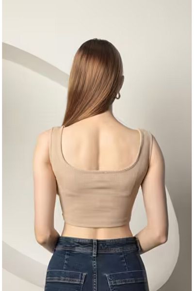 couis Women's Corded Strap Crop