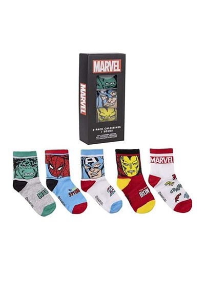 Marvel Set of 5 Marvel children's socks 2900001536