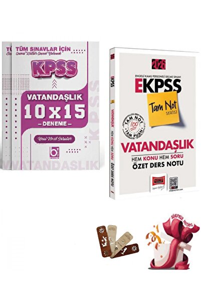 Bi bigelio 2026 E-KPSS Tam Not Serisi Vatandaşlık Konu Soru Özet Ders Notu ve...