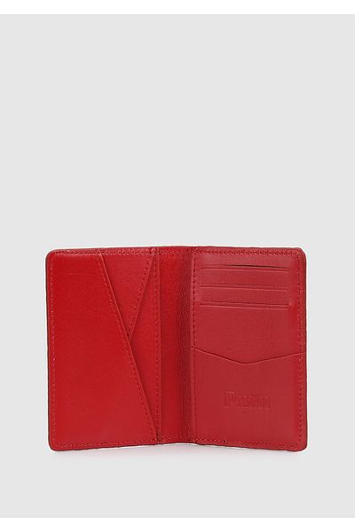 Provoq Provoq 310 Red Tree Pattern Wallet