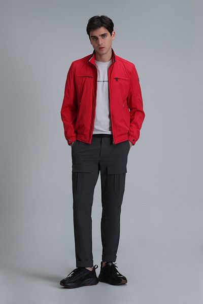 Lufian Men's Red Coat - Stephan