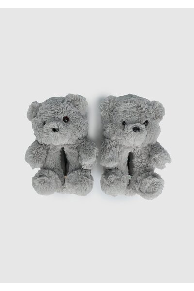 Twigy Γκρι γυναικείες παντόφλες σπιτιών