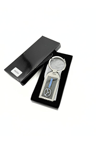 platin hediyelik Mazda Logo Steel Keychain, Steel Keychain