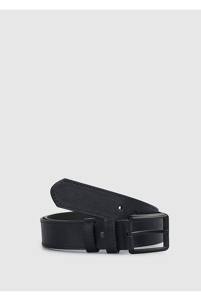 Provoq Provoq 010 Navy Men's Belt - Navy Blue