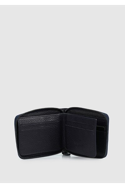 Carrera Carrera Car901 Laci Flother Leather Wallet - Navy Blue