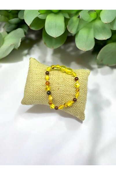 The Magıc of Healıng Bebek Damla Kehribar Bileklik