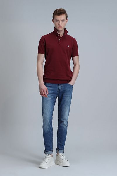 Lufian Tricou pentru bărbați cu gât polo sport Laon