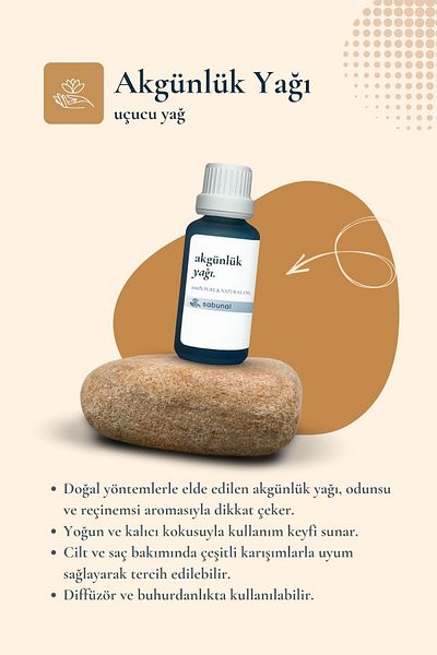 sabunal Frankincense Oil 30 ml - Natural Essential Skin Care Oil