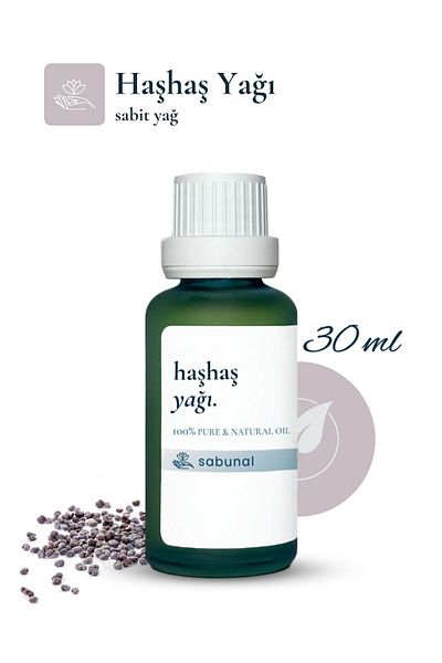 sabunal Poppy Oil 30 ml - Moisturizing Skin Care