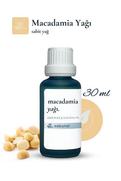 sabunal Macadamia Oil 30 ml - Skin Care Oil