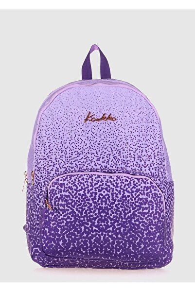 KAUKKO حقيبة ظهر أرجوانية K1555 قوس قزح أرجوانية