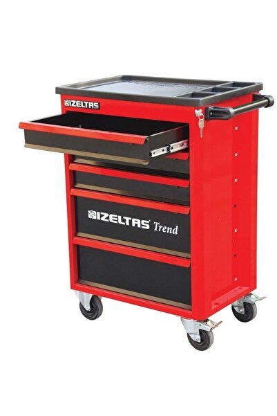 İzeltaş İzeltaş 8244 Takım Dolabı 5 Çekmeceli 96 Parça