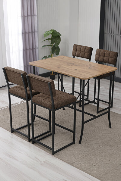 Armens Life Mobilya, Lojistik & Elektronik Ticaret Retro Mutfak Bar Masa 4 Sa...