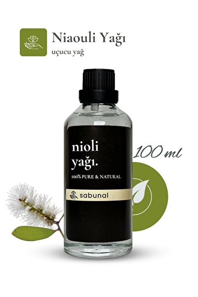 sabunal Niaouli Yağı 100 ml - Genital Bölge Koku ve Akıntı İntim Bakım Yağı