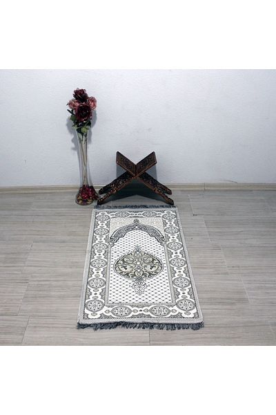 semazen Μαλακό Ασημί Χαλιά Προσευχής Μικτό Χρώμα 10 Τεμάχια