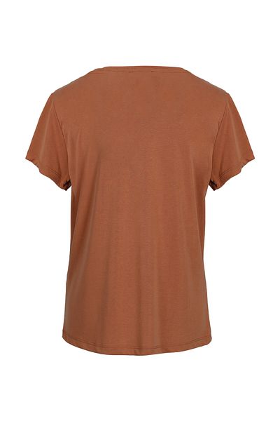 Lufian Cinnamon Color Horizon Women's T-Shirt