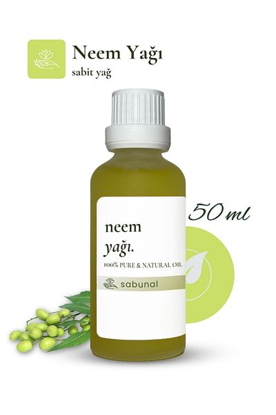 sabunal Neem Oil 50 ml - Natural Skin and Hair Care Oil